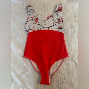 Gorgeous cherry blossom leotard 🌼